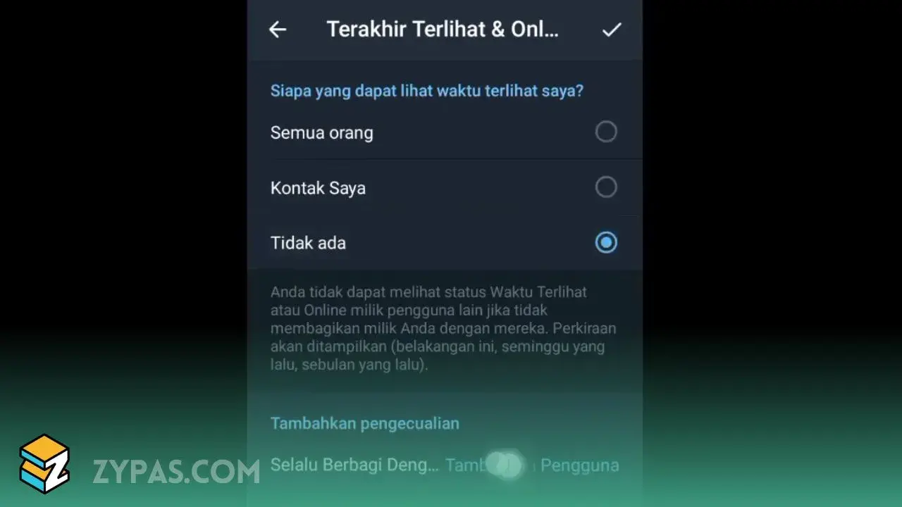 Ternyata Mudah, Cara Menyembunyikan Status Online dan Terakhir Dilihat di Telegram